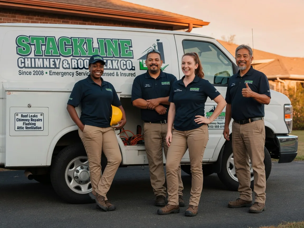 Chimney flashing repair company in Waleska, GA